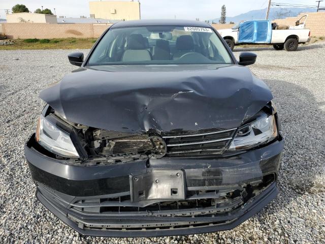 3VW2B7AJ8HM390662 - 2017 VOLKSWAGEN JETTA S BLACK photo 5