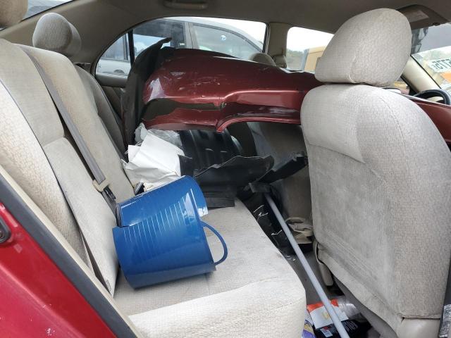 2T1BR32E64C264442 - 2004 TOYOTA COROLLA CE برغندي صورة 10