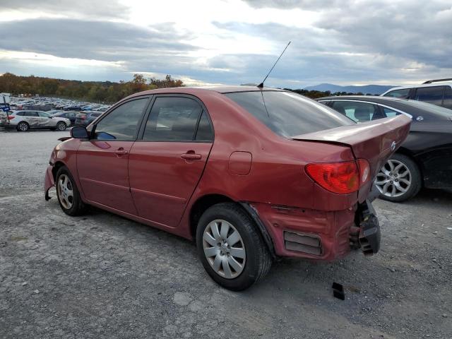 2T1BR32E64C264442 - 2004 TOYOTA COROLLA CE برغندي صورة 2