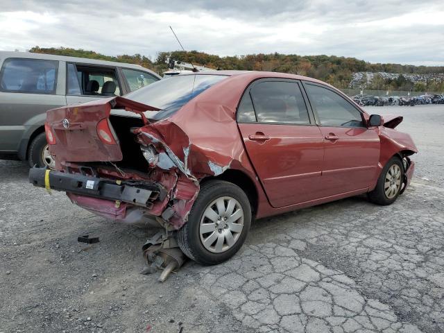 2T1BR32E64C264442 - 2004 TOYOTA COROLLA CE برغندي صورة 3