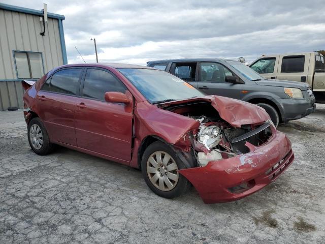 2T1BR32E64C264442 - 2004 TOYOTA COROLLA CE برغندي صورة 4