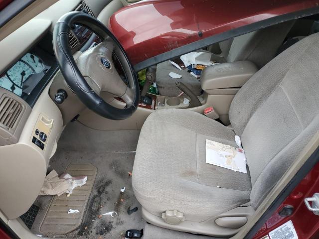 2T1BR32E64C264442 - 2004 TOYOTA COROLLA CE برغندي صورة 7