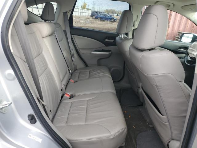 5J6RM4H77DL057038 - 2013 HONDA CR-V EXL SILVER photo 10