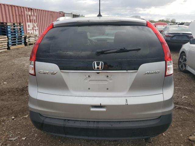 5J6RM4H77DL057038 - 2013 HONDA CR-V EXL SILVER photo 6