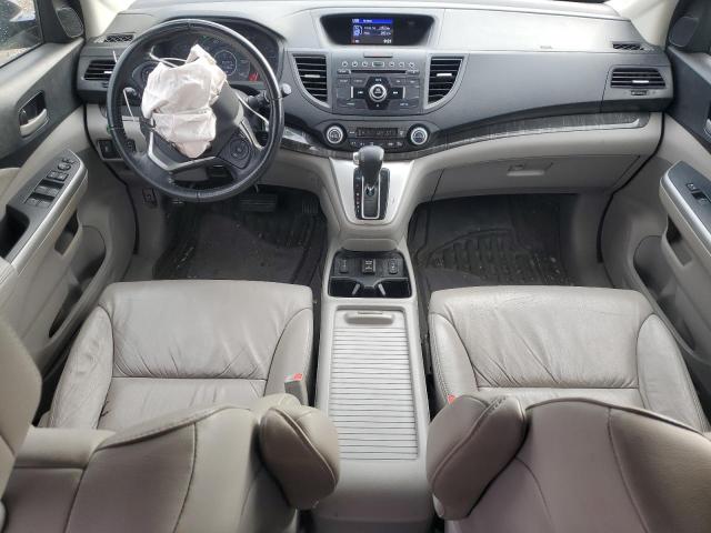 5J6RM4H77DL057038 - 2013 HONDA CR-V EXL SILVER photo 8