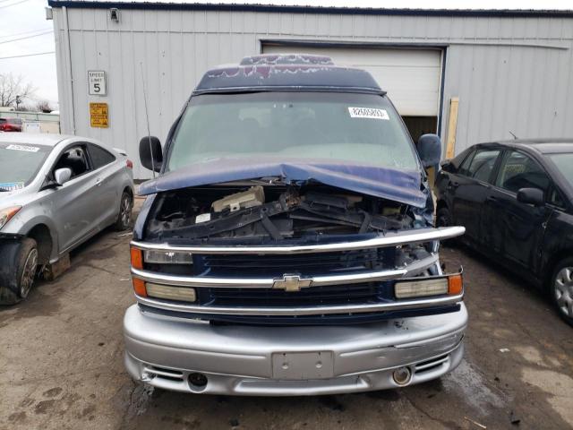 1GBFG15R4Y1226698 - 2000 CHEVROLET EXPRESS G1 BLUE photo 5