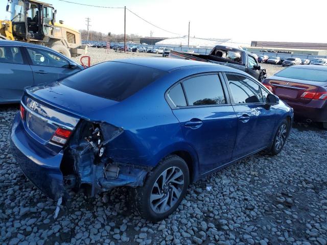 2HGFB2F51DH577416 - 2013 HONDA CIVIC LX BLUE photo 3