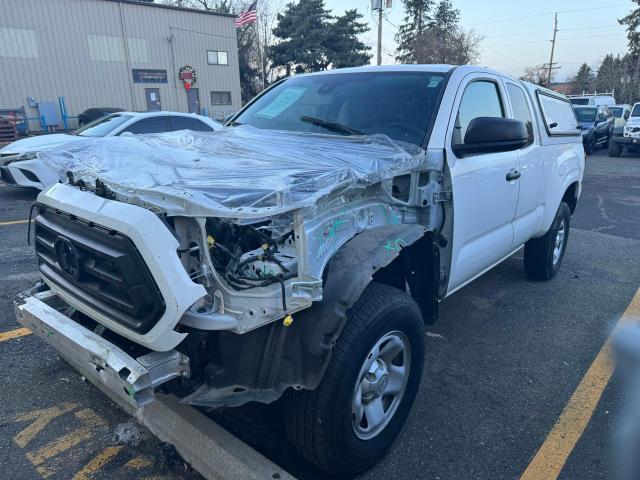 3TYRX5GN9MT027982 - 2021 TOYOTA TACOMA ACCESS CAB თეთრი ფოტო 2