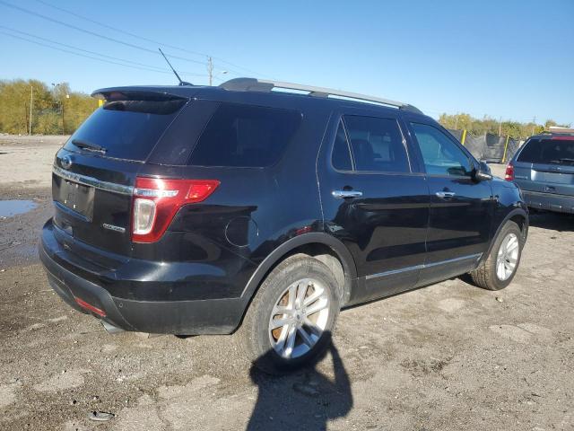 1FM5K7D81EGC45814 - 2014 FORD EXPLORER XLT BLACK photo 3