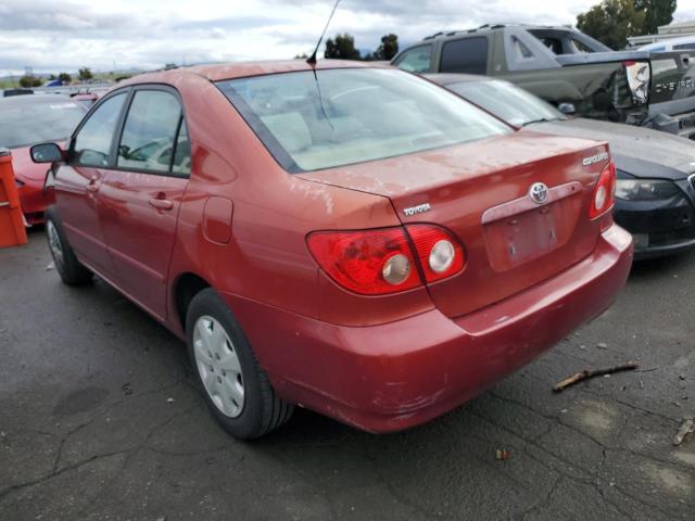 JTDBR32E260068334 - 2006 TOYOTA COROLLA CE RED photo 2