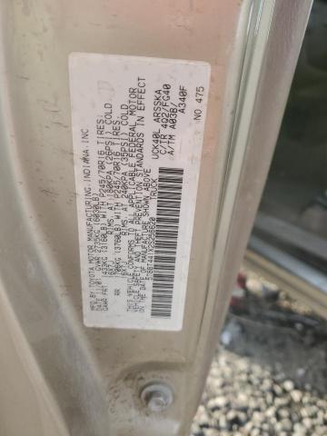 5TBBT441X2S256620 - 2002 TOYOTA TUNDRA ACCESS CAB კრემისფერი ფოტო 12