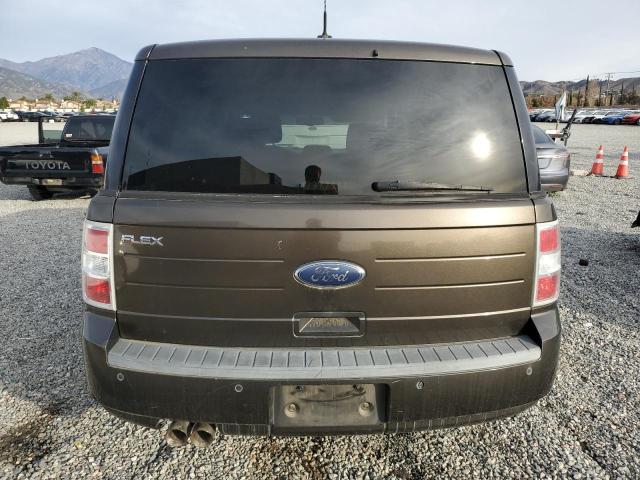 2FMGK5BC4BBD07682 - 2011 FORD FLEX SE BROWN photo 6