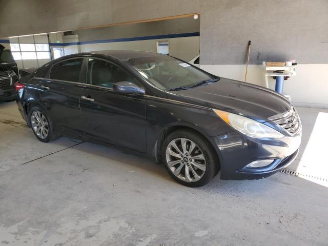 5NPEC4AC4DH538044 - 2013 HYUNDAI SONATA SE BLUE photo 4