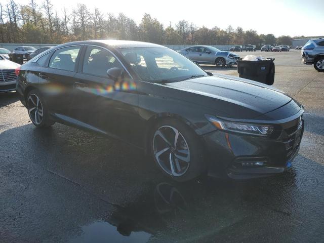 1HGCV1F33JA180187 - 2018 HONDA ACCORD SPORT Negro foto 4