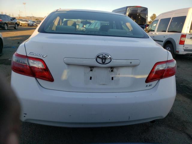 4T1BE46K07U726918 - 2007 TOYOTA CAMRY CE WHITE photo 6