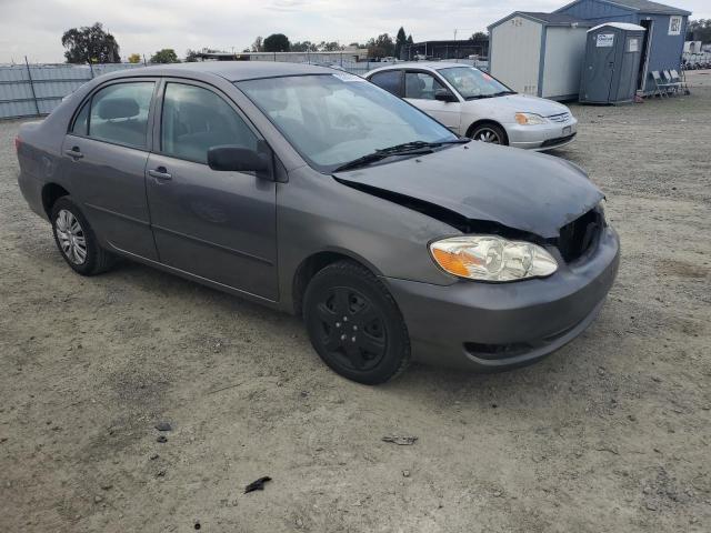 1NXBR32E07Z841064 - 2007 TOYOTA COROLLA CE GRAY photo 4