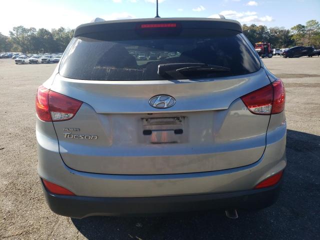 KM8JU3AG5EU923866 - 2014 HYUNDAI TUCSON GLS SILVER photo 6