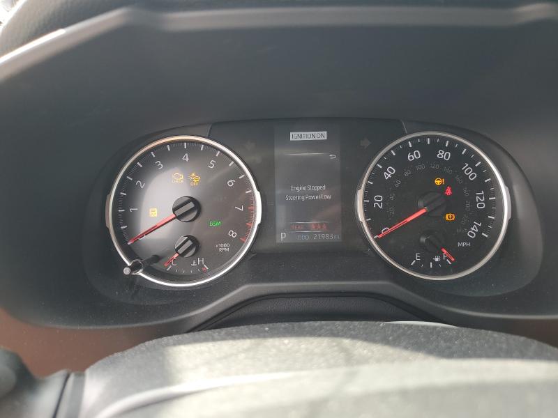 2T3W1RFV4MW130041 - 2021 TOYOTA RAV4 XLE TEAL photo 9