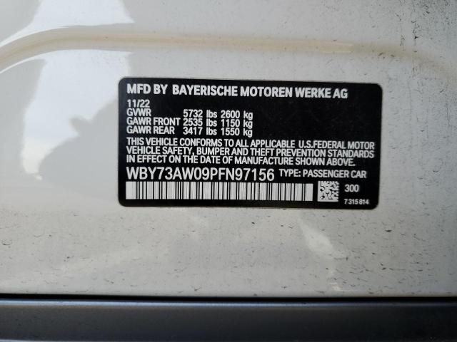 WBY73AW09PFN97156 - 2023 BMW I4 EDRIVE4 WHITE photo 12