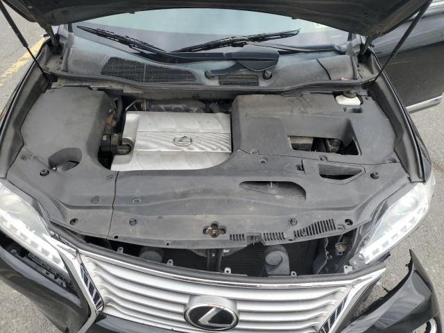 2T2BK1BA2FC257430 - 2015 LEXUS RX 350 BASE შავი ფოტო 11