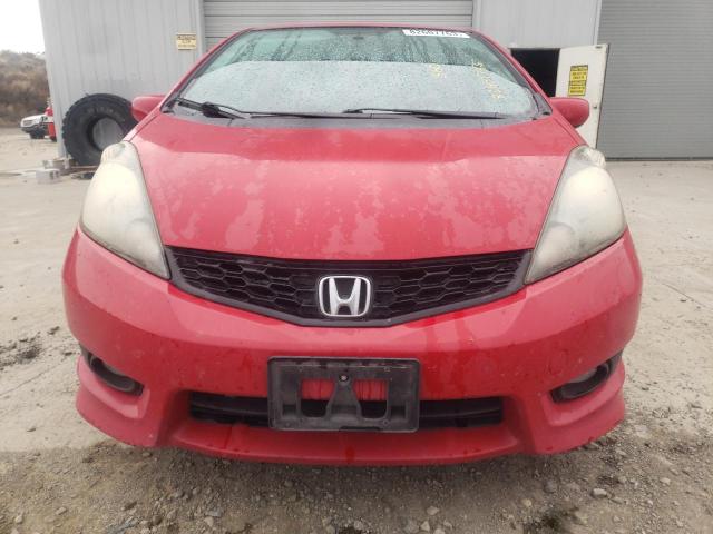 JHMGE8H57CC030757 - 2012 HONDA FIT SPORT RED photo 5