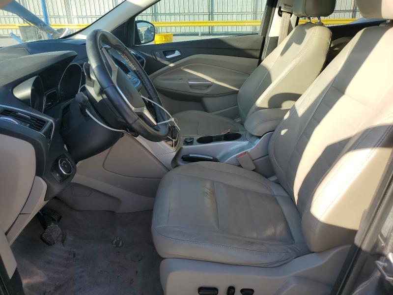 1FMCU0H95DUD87112 - 2013 FORD ESCAPE SEL 灰色 照片 7