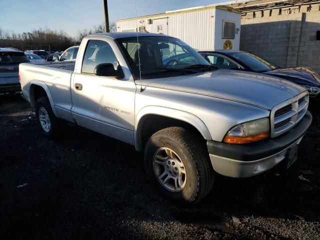 1B7GG36N02S563569 - 2002 DODGE DAKOTA SPORT SILVER photo 4