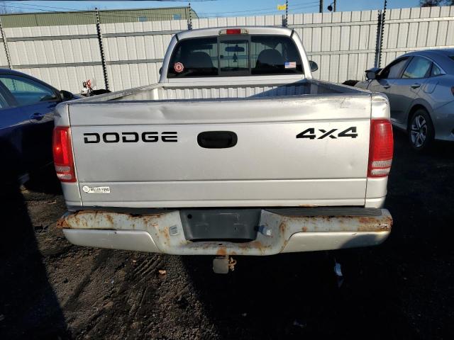 1B7GG36N02S563569 - 2002 DODGE DAKOTA SPORT SILVER photo 6