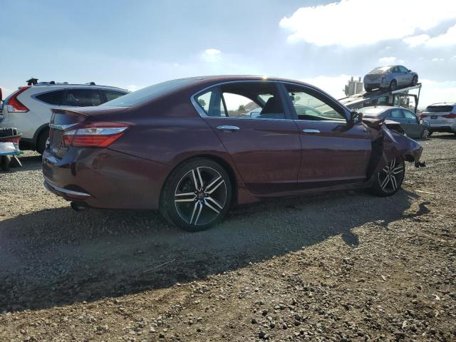 1HGCR2F56GA147074 - 2016 HONDA ACCORD SPORT BURGUNDY photo 3
