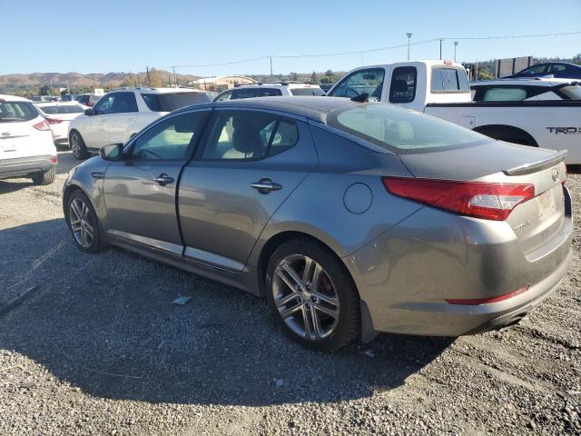 5XXGR4A63DG178830 - 2013 KIA OPTIMA SX GRAY photo 2