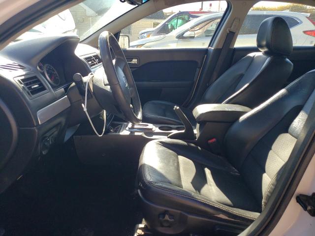 3FAHP08Z29R188086 - 2009 FORD FUSION SEL WHITE photo 7