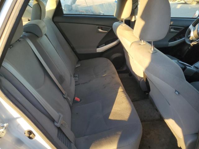 JTDKN3DU7F0445031 - 2015 TOYOTA PRIUS SILVER photo 10
