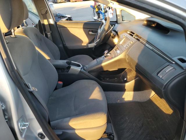 JTDKN3DU7F0445031 - 2015 TOYOTA PRIUS SILVER photo 7