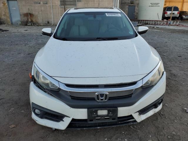 2HGFC1F70JH643751 - 2018 HONDA CIVIC EXL WHITE photo 5