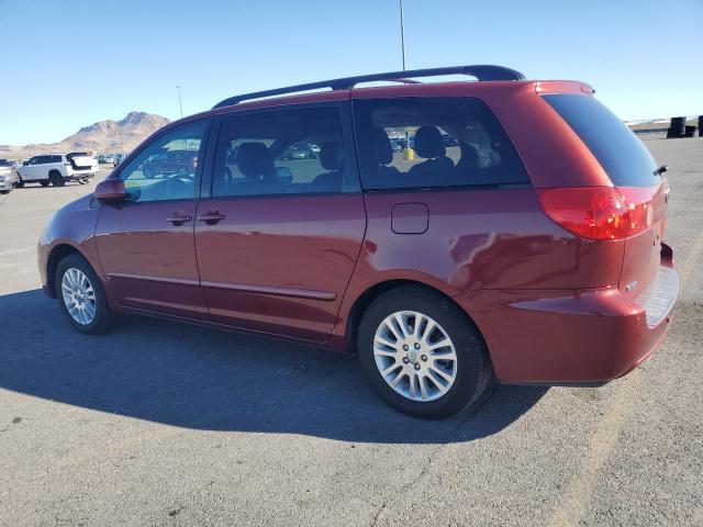 5TDYK4CC0AS323487 - 2010 TOYOTA SIENNA XLE BURGUNDY photo 2