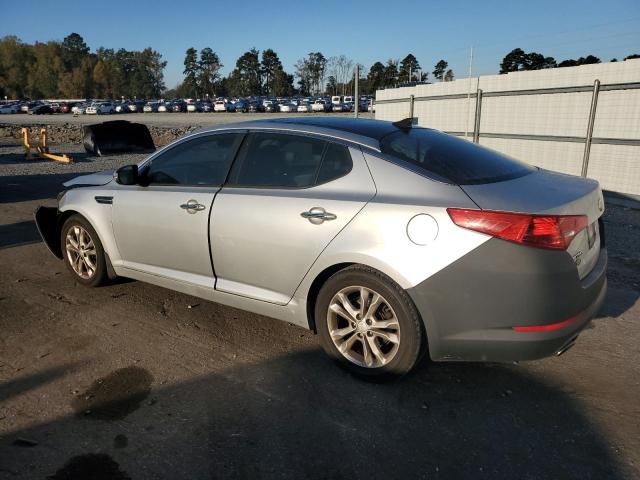 5XXGN4A77DG189320 - 2013 KIA OPTIMA EX GRAY photo 2