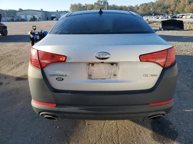 5XXGN4A77DG189320 - 2013 KIA OPTIMA EX GRAY photo 6