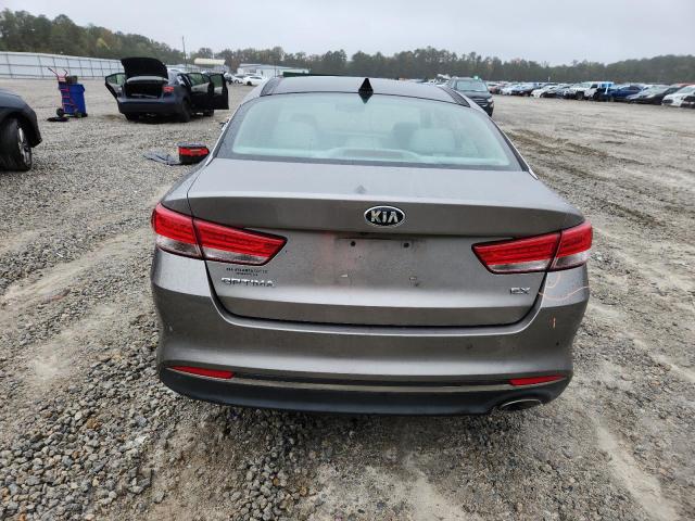 5XXGU4L31GG011565 - 2016 KIA OPTIMA EX Сұр фото 6