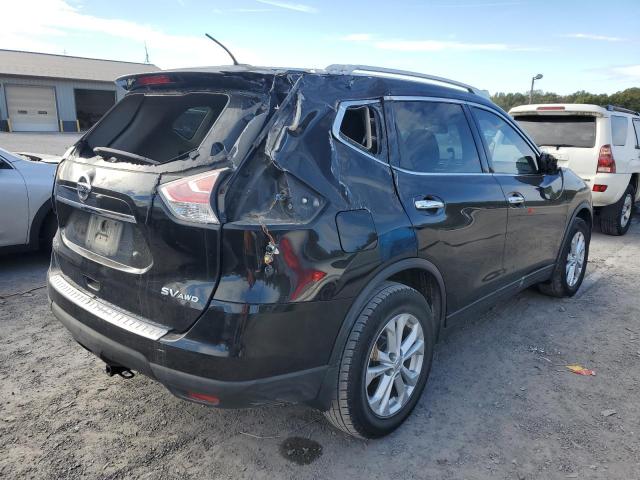 KNMAT2MV8FP586590 - 2015 NISSAN ROGUE S BLACK photo 3