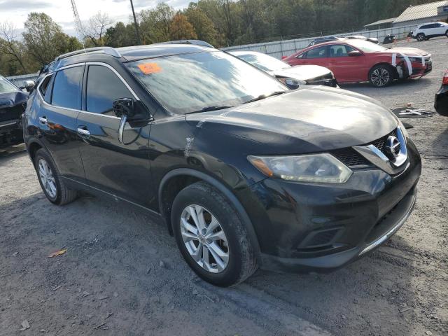 KNMAT2MV8FP586590 - 2015 NISSAN ROGUE S BLACK photo 4