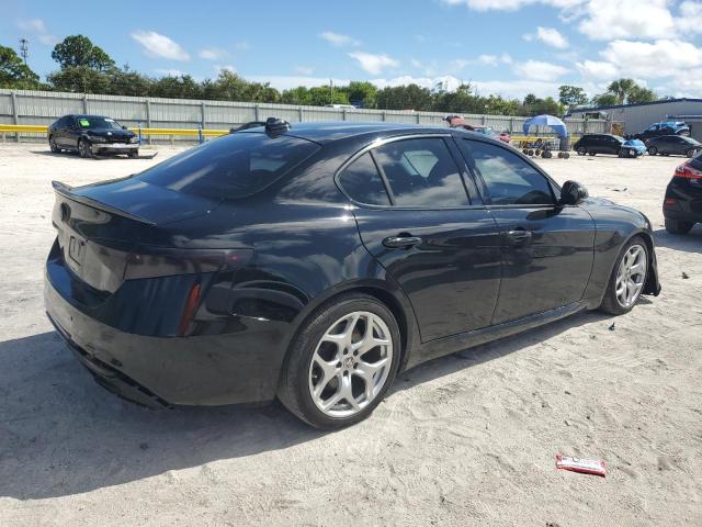 ZARFAECN7J7591700 - 2018 ALFA ROMEO GIULIA TI შავი ფოტო 3