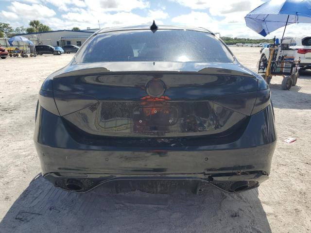 ZARFAECN7J7591700 - 2018 ALFA ROMEO GIULIA TI შავი ფოტო 6