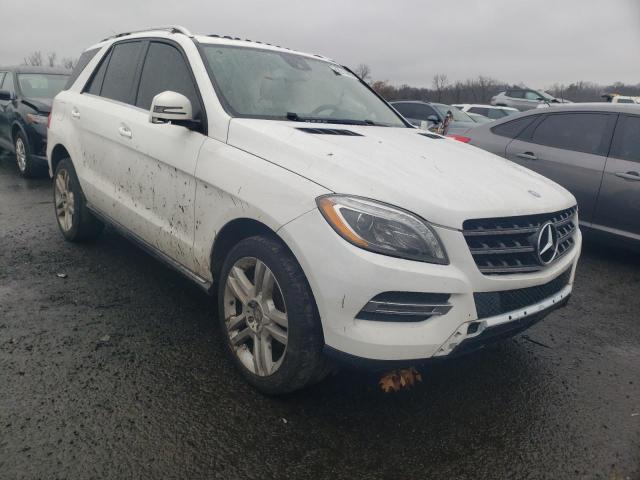 4JGDA5HB3FA581221 - 2015 MERCEDES-BENZ ML 350 4MATIC WHITE photo 4