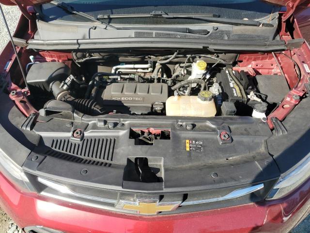 3GNCJLSB0JL151748 - 2018 CHEVROLET TRAX 1LT Czerwony zdjęcie 12