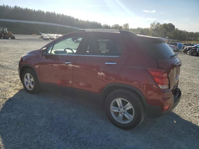 3GNCJLSB0JL151748 - 2018 CHEVROLET TRAX 1LT Czerwony zdjęcie 2