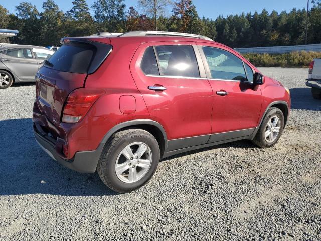 3GNCJLSB0JL151748 - 2018 CHEVROLET TRAX 1LT Czerwony zdjęcie 3