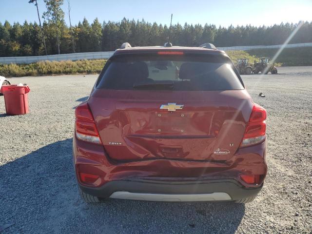 3GNCJLSB0JL151748 - 2018 CHEVROLET TRAX 1LT Czerwony zdjęcie 6