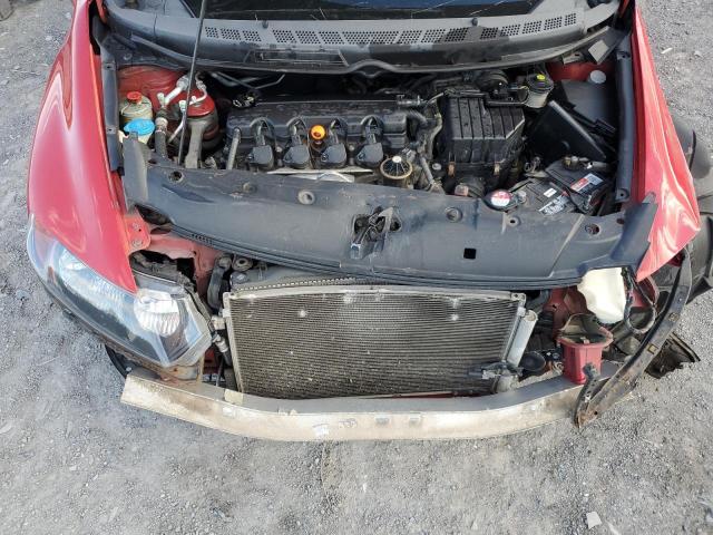 2HGFG11878H574751 - 2008 HONDA CIVIC EX RED photo 11