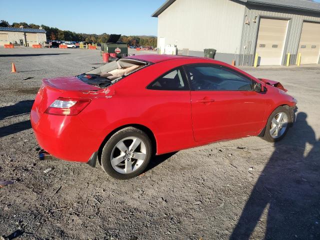 2HGFG11878H574751 - 2008 HONDA CIVIC EX RED photo 3