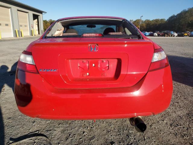 2HGFG11878H574751 - 2008 HONDA CIVIC EX RED photo 6